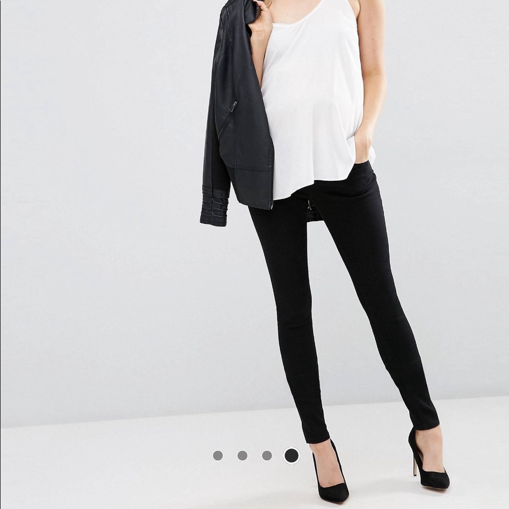 Maternity jeans black ASOS